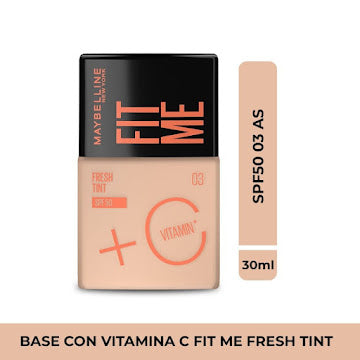 Base Líquida Maybelline Fresh Tint Spf50